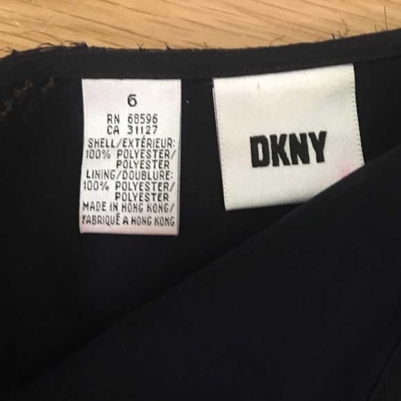 DKNY Navy sequined mini skirt - Picture 4 of 5